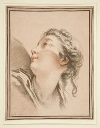 Cabeça de uma mulher