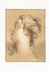 Cabeça de uma rapariga
Tête de jeune fille