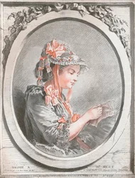 Retrato da Sra. Huet, c1773