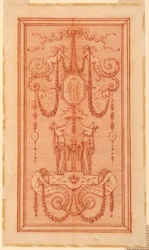 Projeto para Painel Decorativo (com Ninfas e Guirlandas)