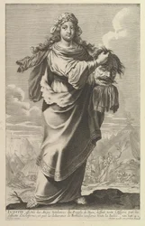 Judith, 1647. Criadores: Gilles Rousselet, Abraham Bosse.