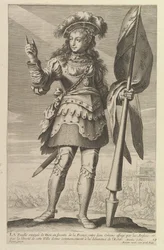 The Maid of Orleans, 1647. Criadores: Gilles Rousselet, Abraham Bosse.
