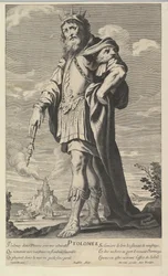Ptolomeu, c. 1639-40. Criadores: Gilles Rousselet, Abraham Bosse.