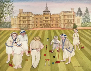 O jogo de Croquet