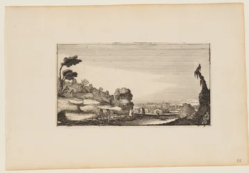 Panorama montanhoso, de Doze paisagens com figuras