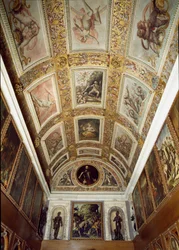 História do Prometeu (teto do Studiolo de Francesco I de Medici