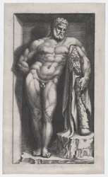 O Hércules Farnese, século XVI., século XVI.