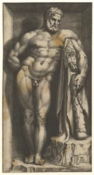 O Farnese Hércules, final dos anos 1570.