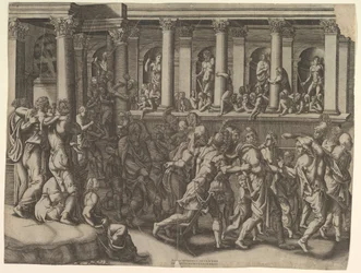 A zombaria dos prisioneiros, ca. 1540