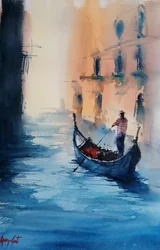 Gôndola Dourada de Veneza