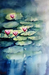 Lírios Rosa Serenos