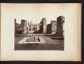 Vista das ruínas da Casa di Pansa em Pompeia, Itália
Casa di Pansa (Pompeia) (título sobre o objecto)