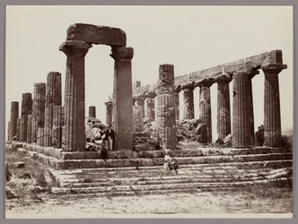Agrigento: Templo de Juno Lacinia, Girgenti, n.º 1347