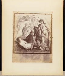 Baco fresco e Ariadne Pompeia