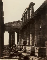 Ruínas do Templo de Netuno, em Paestum
