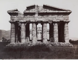 O Templo de Netuno ou Poseidon, em Paestum