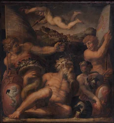 Alegoria de Cortona e Montepulciano, 1563-1565