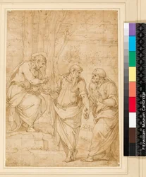 Cristo nomeando Pedro seu sucessor, 1500-1599