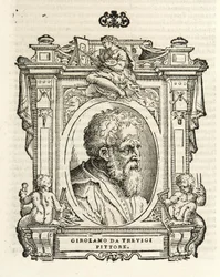 Milão, Biblioteca Braidense, Vite de piv excellent, Giorgio Vasari 1568, Girolamo da Trevigi