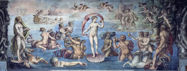 O nascimento de Vénus, 1556-1557