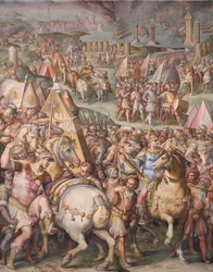 O imperador Maximiliano ergue o cerco a Livorno, 1568-1571