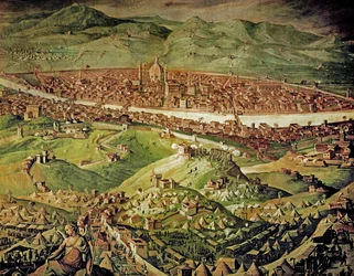 Vista de Florença (fresco)