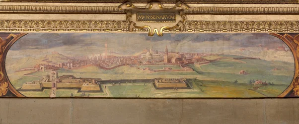 Vista de Siena, 1557-1558