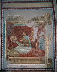 Isaac rejeita Esau - Fresco