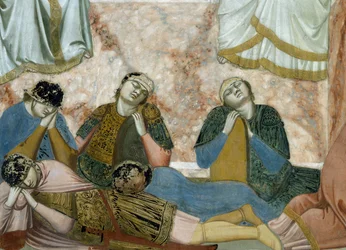 A Ressurreição de Cristo, Detalhe da Vida e Paixão de Cristo, de Giotto