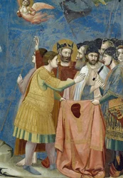 Crucificação, Detalhe da Vida e Paixão de Cristo, de Giotto