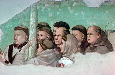 Fragmento de uma série sobre a vida de São Francisco