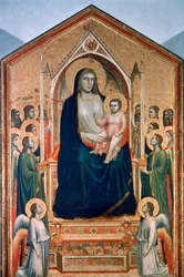 Madonna e Criança Entronizada, c1300-1303