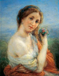 Flora, de Giovanni Carnovali, conhecido como Piccio (1804-1874)