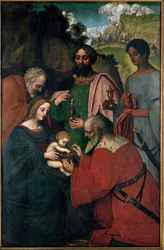 Adoração dos Reis Magos (óleo sobre painel