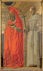 São Jerônimo e São Francisco de Assis, ca 1485-1490.