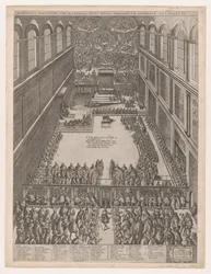 O Espelho da Magnificência Romana: Um Encontro Papal na Capela Sistina, L... de Michelangelo, 1582
