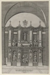 Espelho da magnificência romana: Sepulcro de Júlio II, 1582., 1582