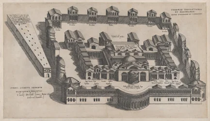 As Termas de Diocleciano, 1582., 1582