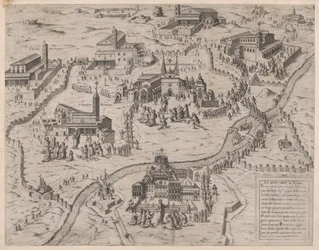 Speculum Romanae Magnificentiae: As Sete Igrejas de Roma Le Sette Chiese di Roma, 1575., 1575.