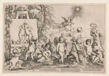 Alegoria com putti