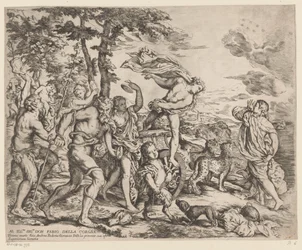 Bacchus encontra Ariadne em Naxos