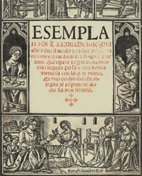 Espécime de Lauori ..., página de rosto, 1º de agosto de 1532