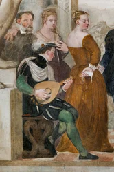 Convite para a Dança, Salão Principal, c.1570 (fresco)