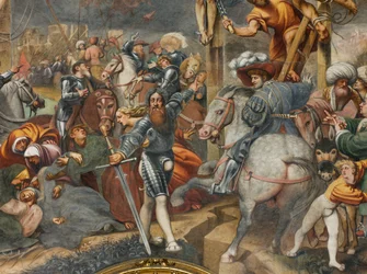 Counterfaccata, IL Pordenone, Crucifixo 1520-21, Detalhe