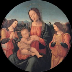 Nossa Senhora com o Menino e os anjos