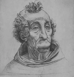 Cabeça de um homem velho, ca. 1490-1525.