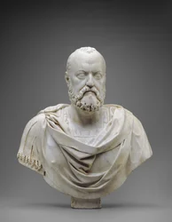 Busto de Cosimo I, Grão-Duque da Toscana, c.1572 (mármore)