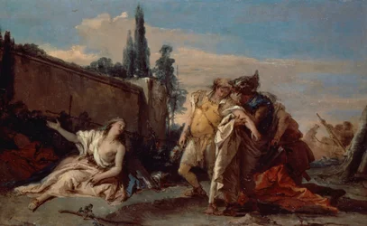 Rinaldo Abandonando Armida (óleo sobre tela)