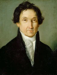 Auto-retrato de Giovanni Battista Borghesi (1790-1846)