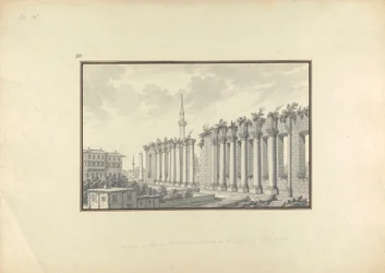 Vista das Ruínas do Asclepium em Pergamon